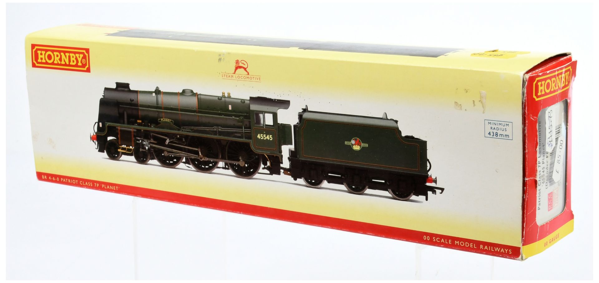 Hornby (China) R2633X 4-6-0 BR Lined green Patriot Class 7P Steam Locomotive No. 45545 "Planet", ...