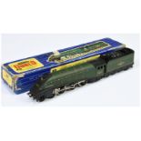 Hornby Dublo 3-rail 3211 4-6-2 BR green A4 Class Loco No.60022 "Mallard" fitted with nickel plate...