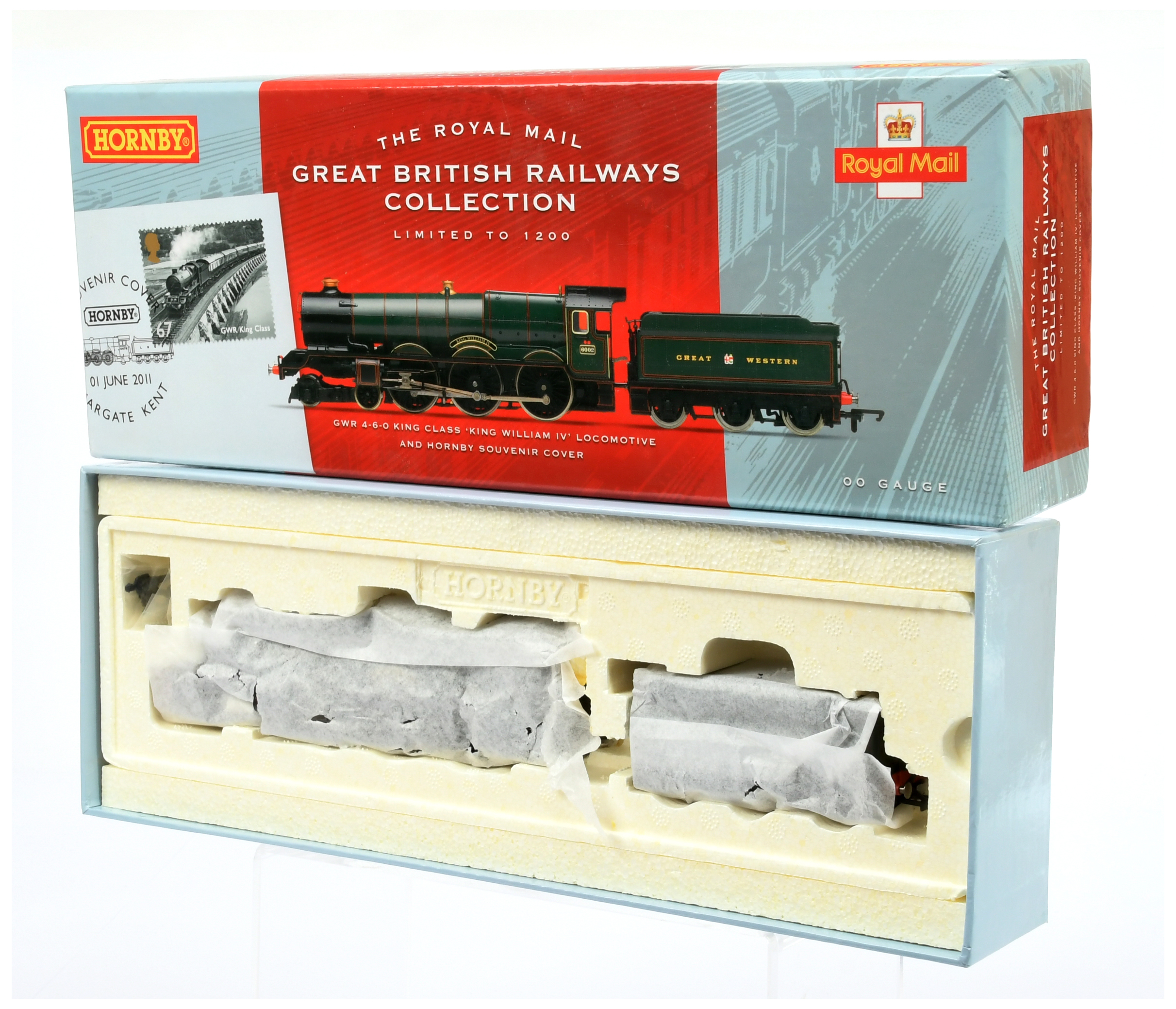 Hornby (China) R3074 (limited edition) 4-6-0 GWR green King Class No.6002 "King William IV"