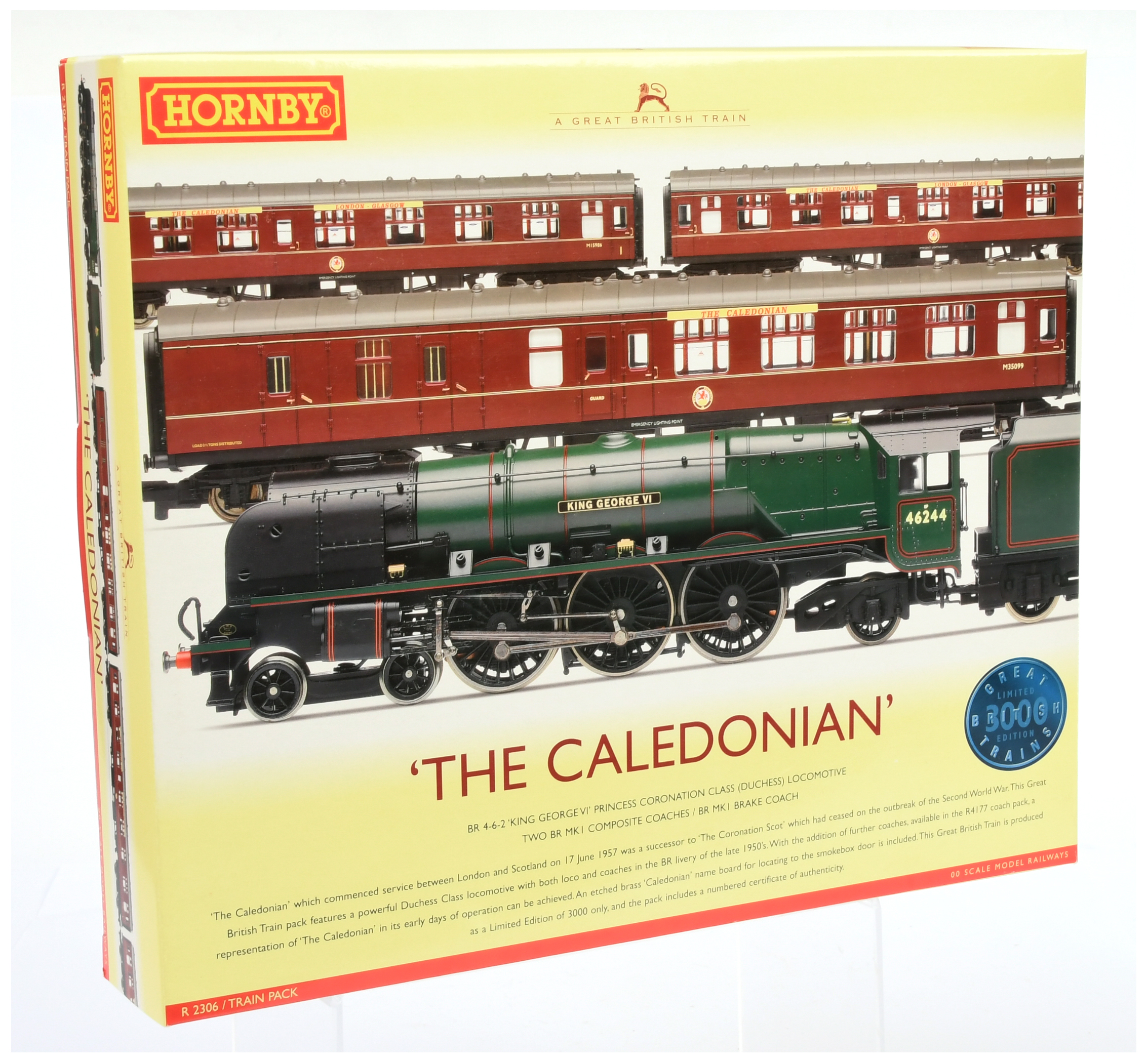 Hornby (China) R2306 (Limited Edition) "The Caledonian" Train Pack 