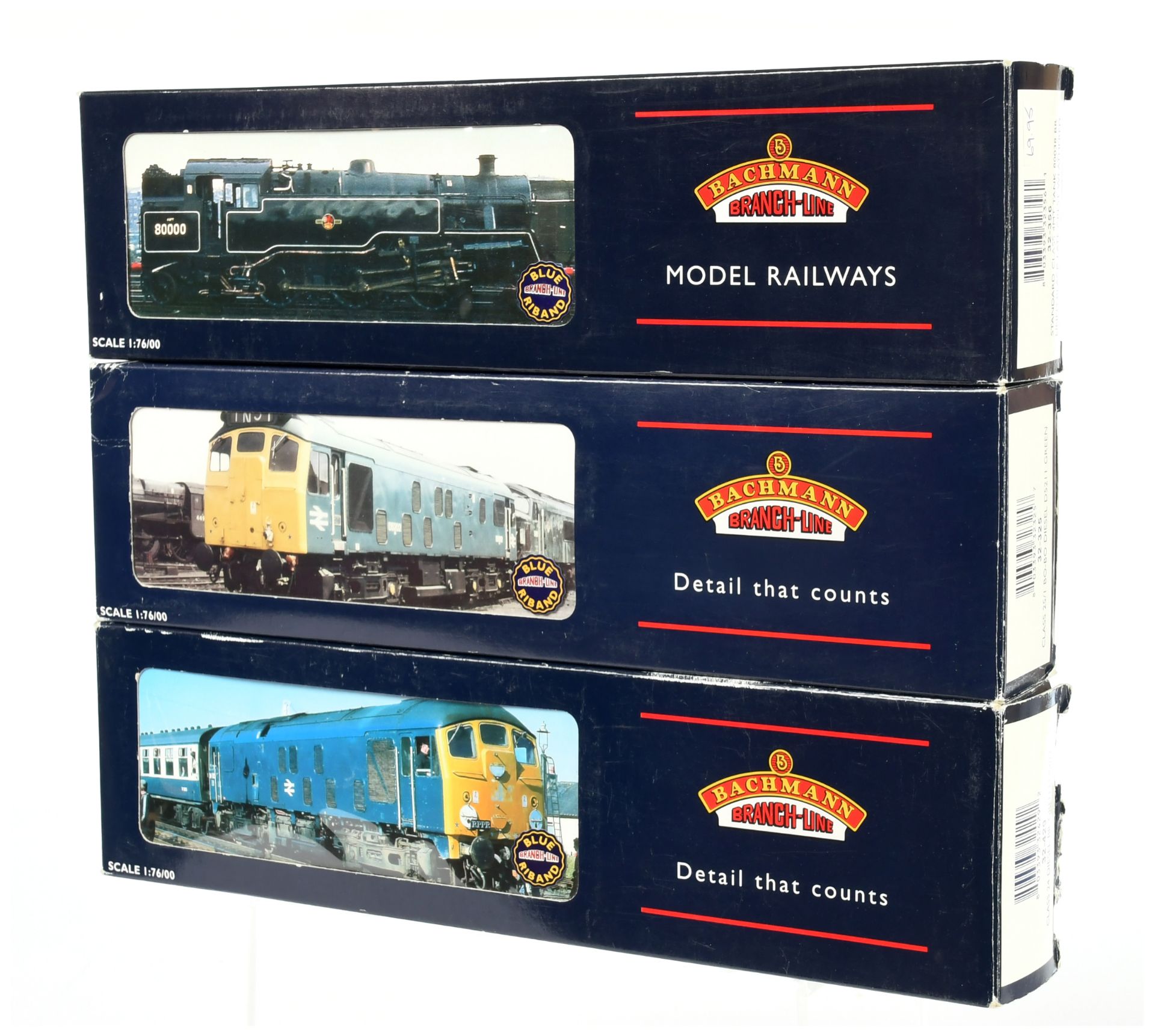 Bachmann a trio of Steam and Diesel Locomotives to include 