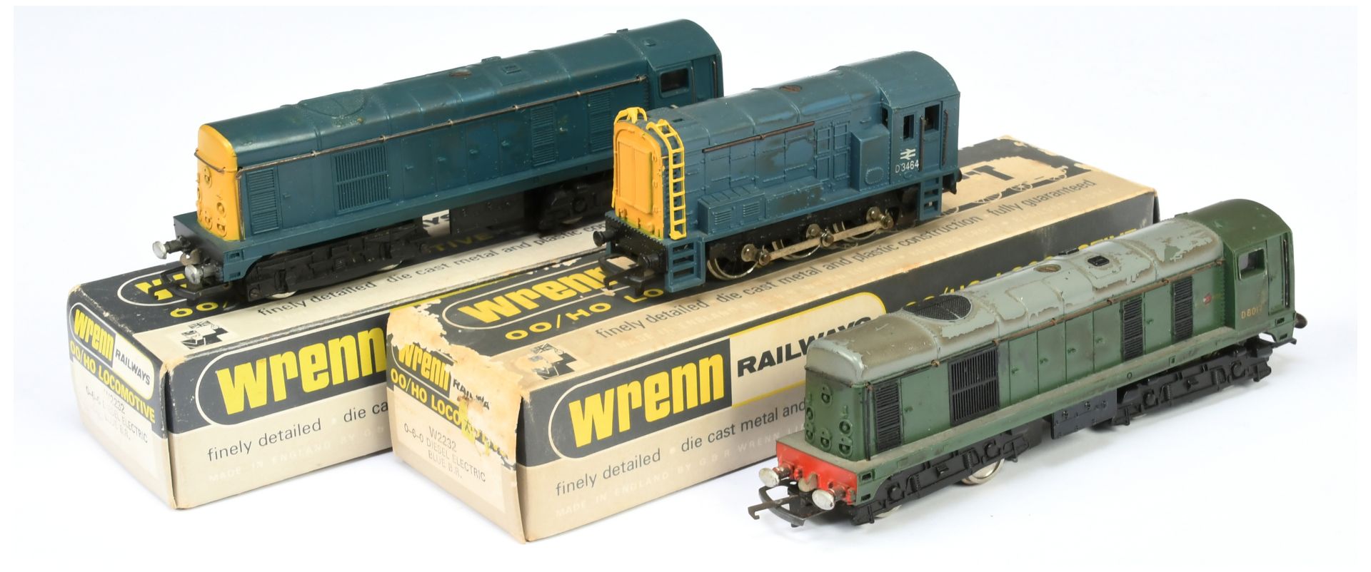 Wrenn a boxed and unboxed of Diesel Locomotives to include