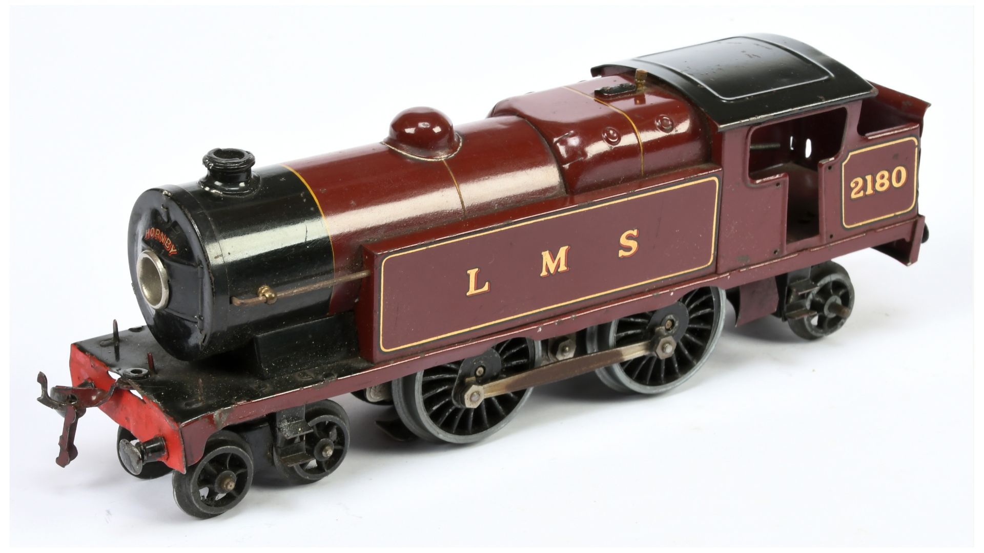 Hornby O Gauge E220 4-4-2 LMS Maroon 2180 Tank Loco 6-volt