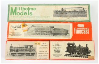 Wills Finecast & Millholme Model a group of OO Gauge built and part built Locomotives to include