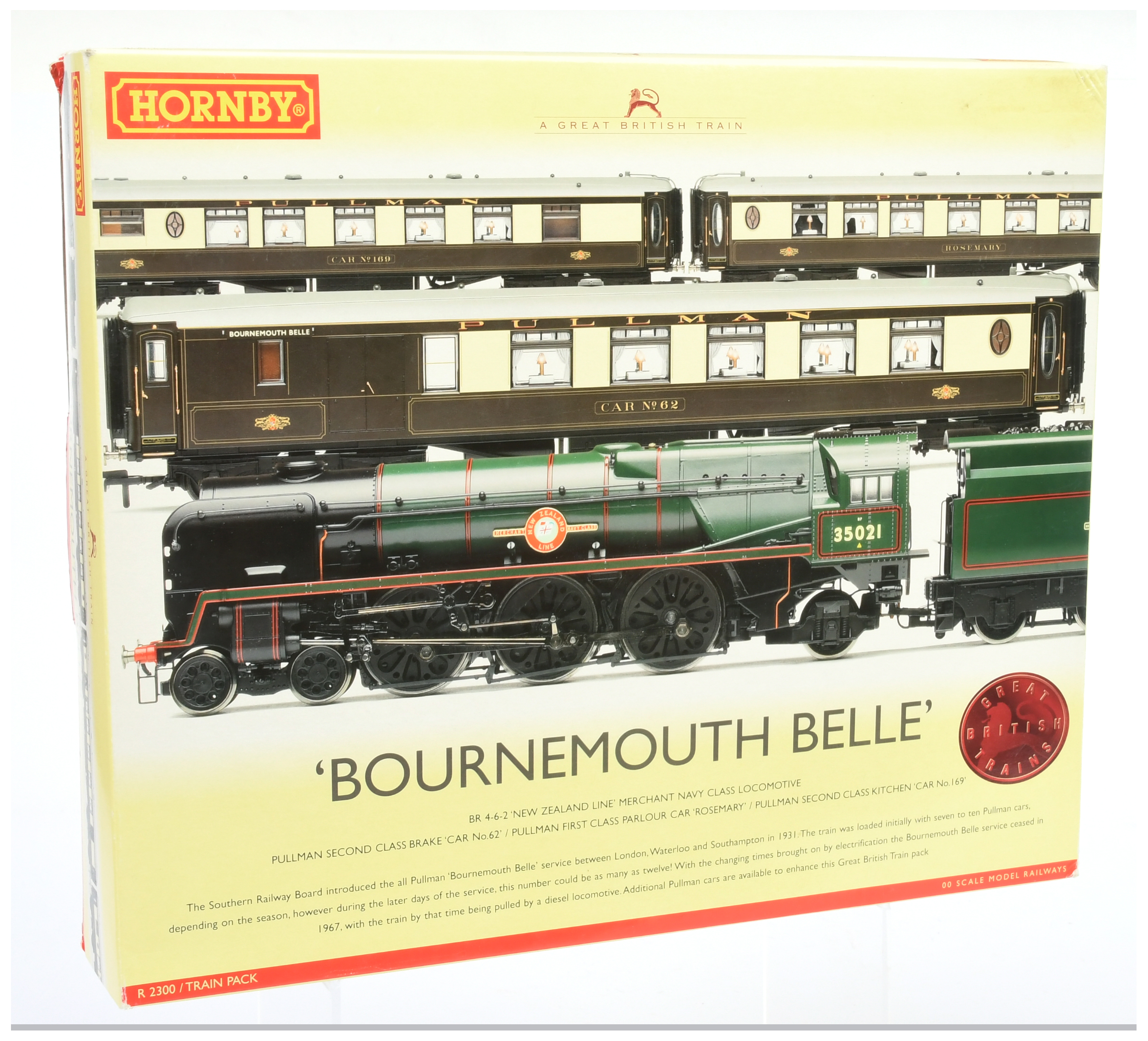 Hornby (China) R2300 "Bournemouth Belle" Train Pack 