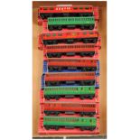 Hornby Dublo a mixed group of Coaches to include