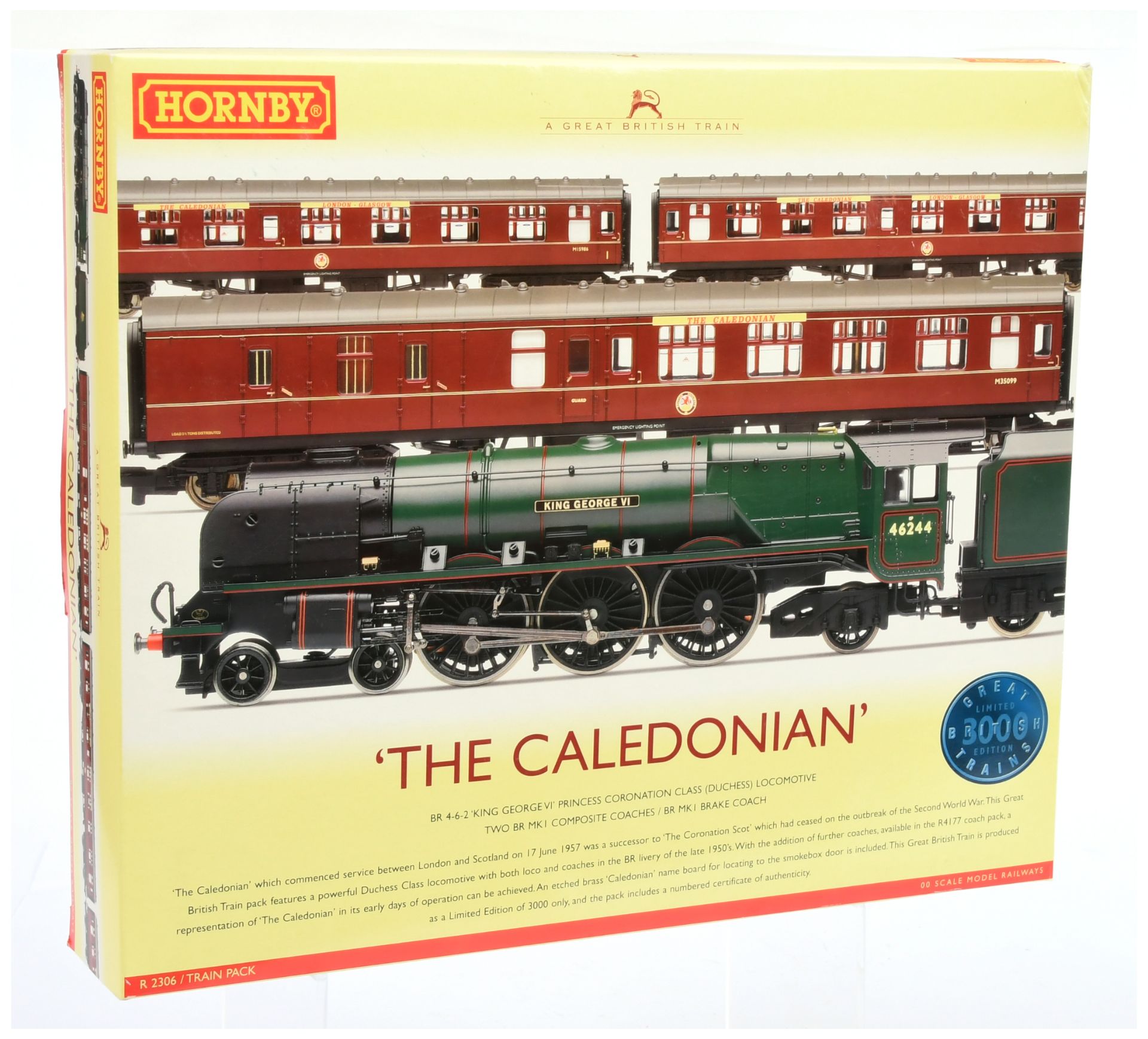 Hornby (China) R2306 (Limited Edition) "The Caledonian" Train Pack