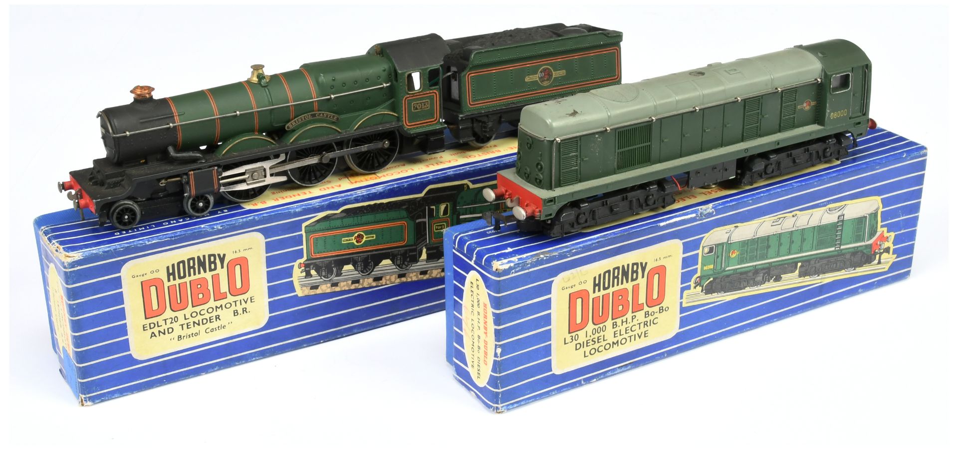 Hornby Dublo a pair of 3-rail Steam and Diesel Locomotives comprising of