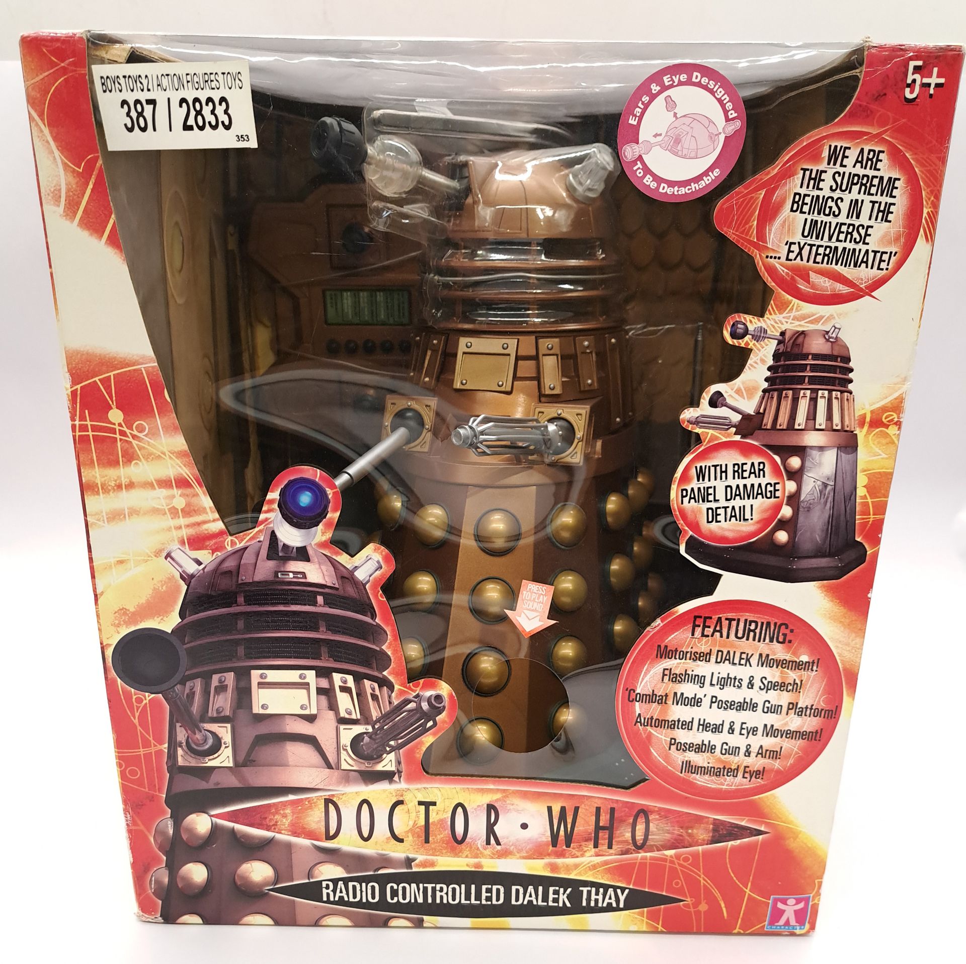 Character Doctor Who Radio Controlled Dalek Thay