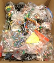 Quantity of Mixed Loose Toy Figures