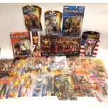 Quantity of WWE Carded & Boxed Action Figures