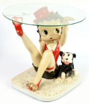 Betty Boop Glass Novelty Table (2 Ft)