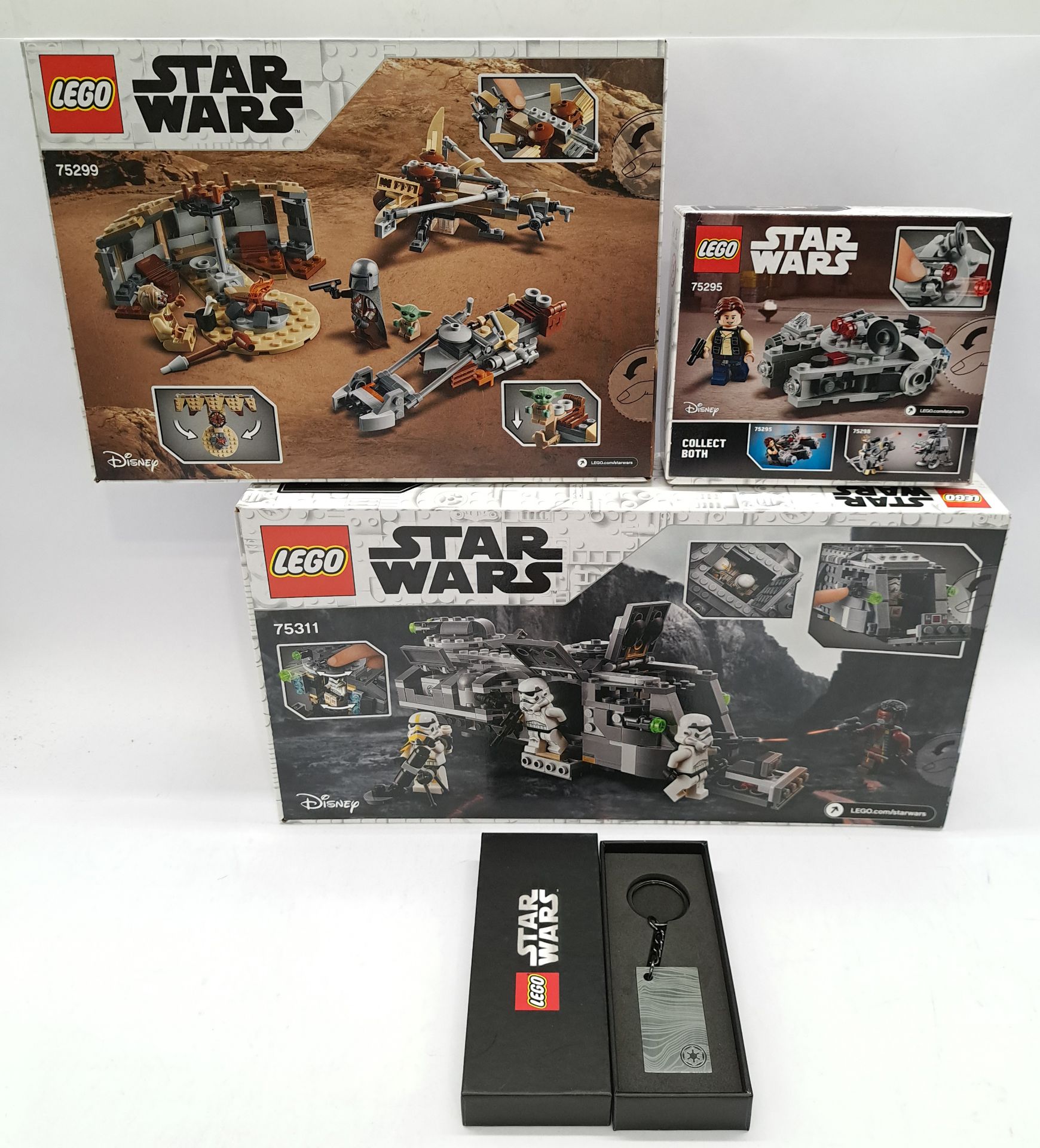 Lego Star Wars Sets x3 with VIP Keychain  - Image 2 of 2