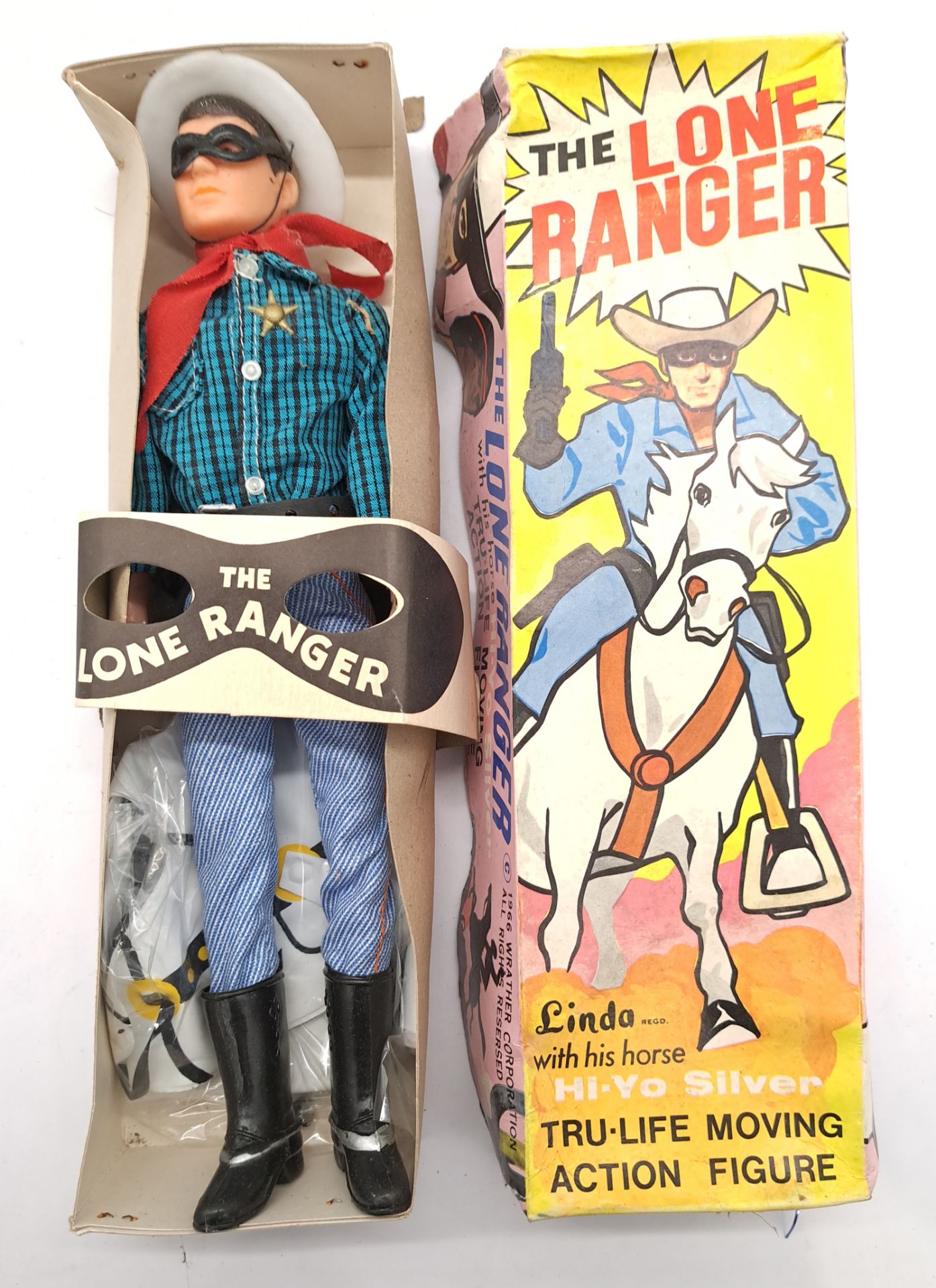 Linda Toy The Lone Ranger 12 Inch Action Figure X2 - Image 3 of 3