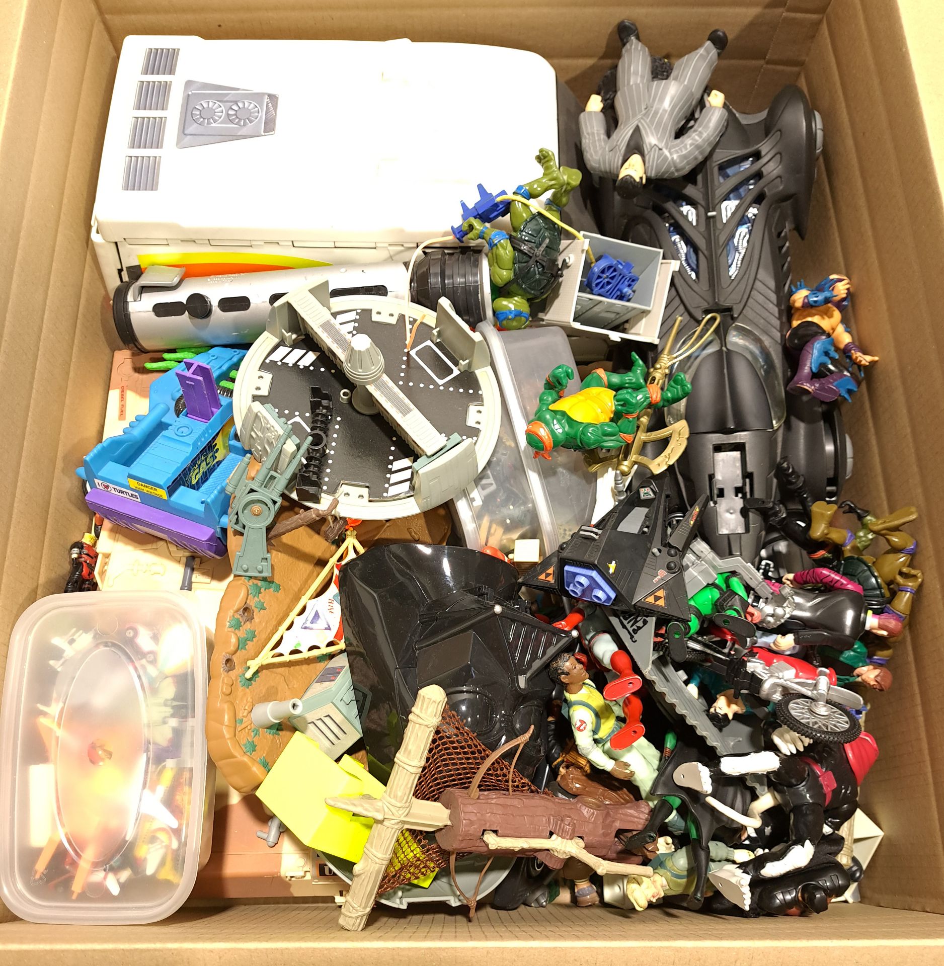 Quantity of Mixed Loose Action Figures & Vehicles