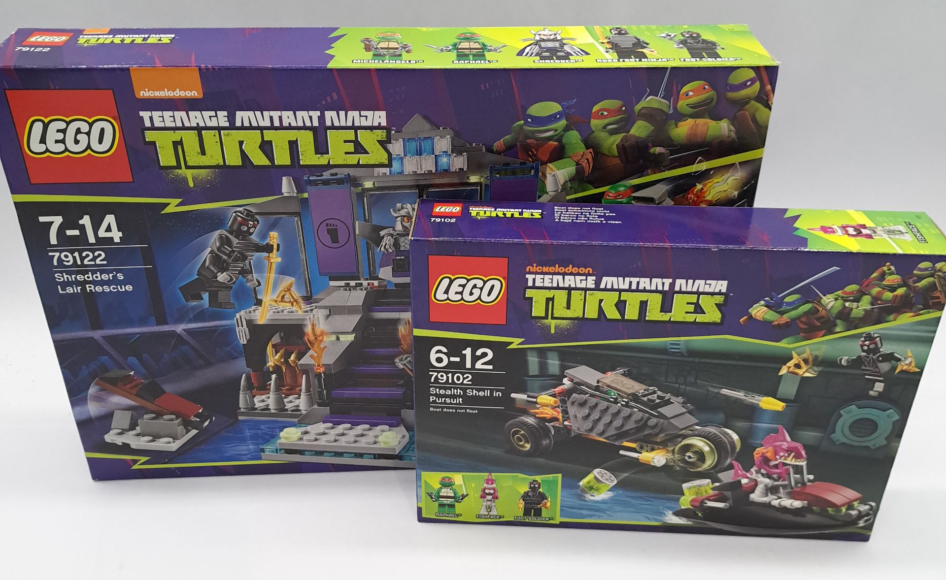 Lego Teenage Mutant Ninja Turtles Sets x2