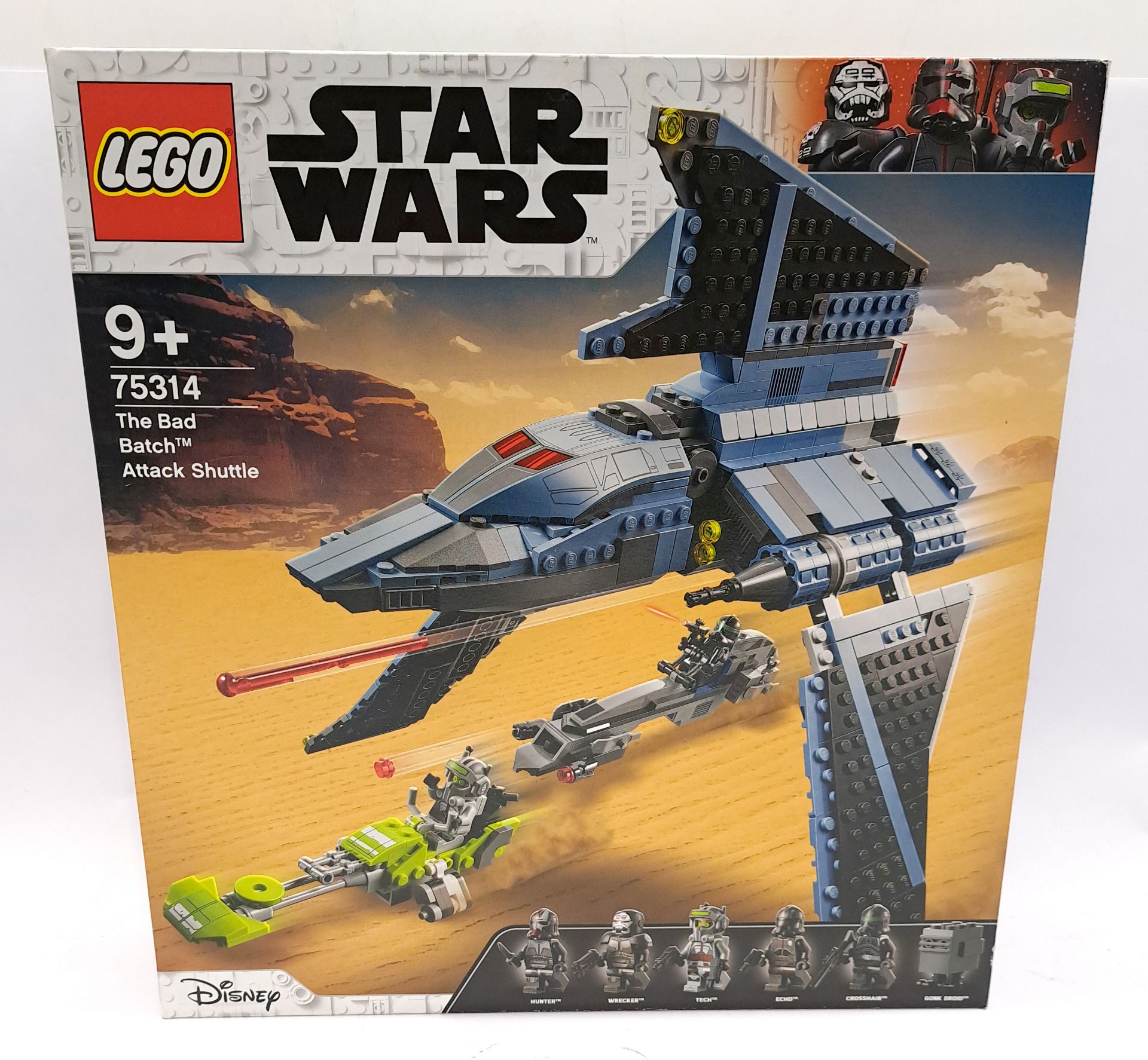 Lego Star Wars The Bad Batch Attacj Shuttle #75314