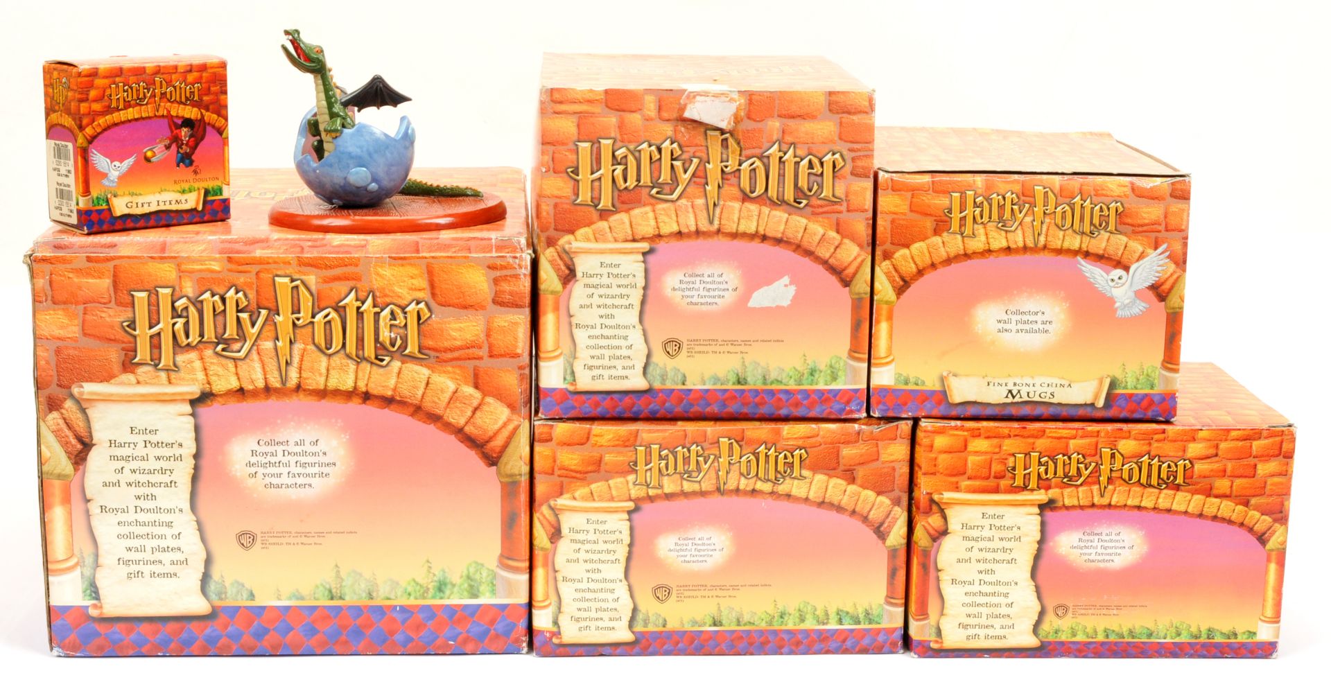 Royal Doulton Harry Potter Figurines x 6