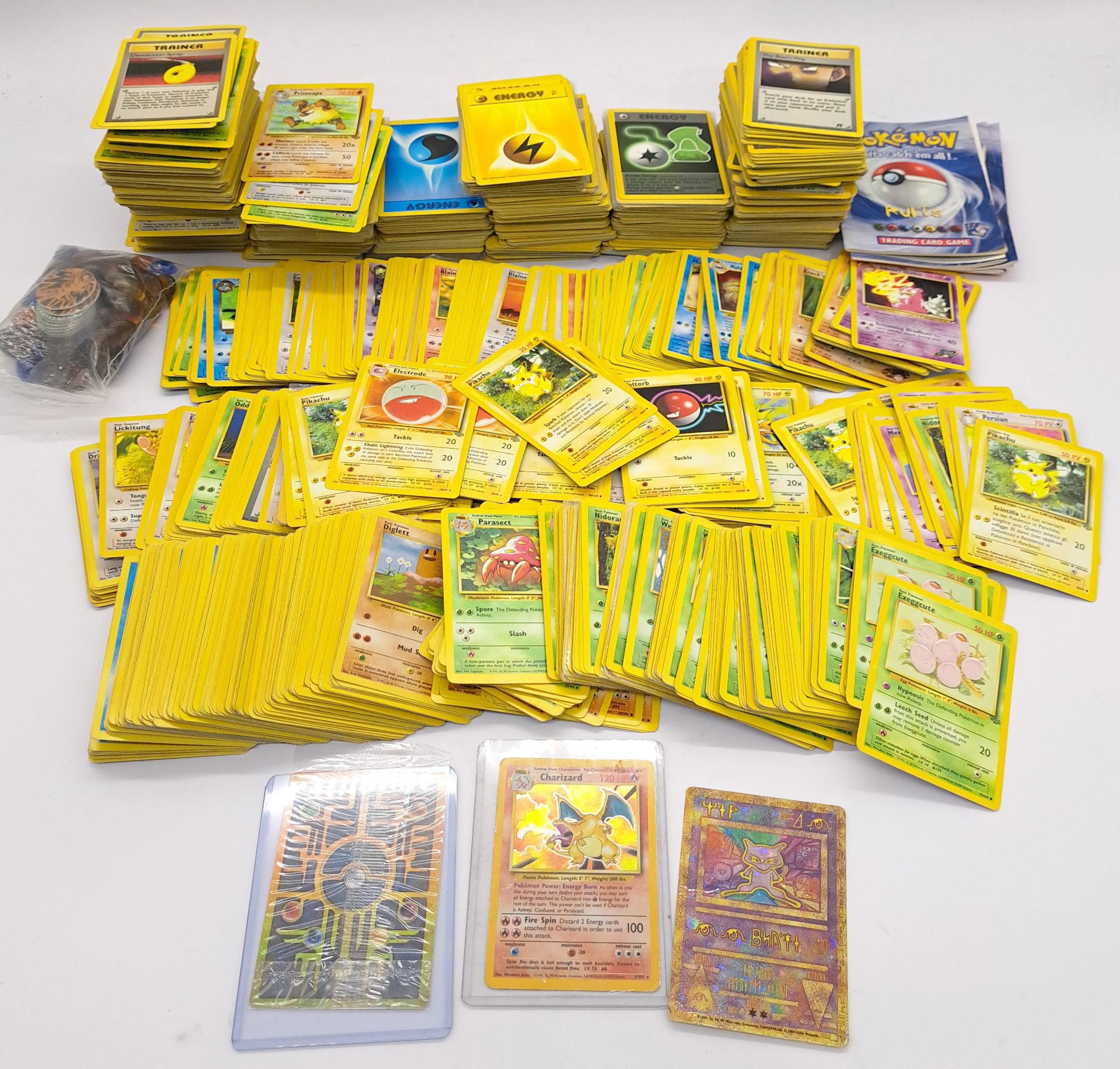 Quantity of Pokemon Trading Cards