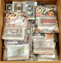 James Bond Die-cast vehicles with Magazines x 20