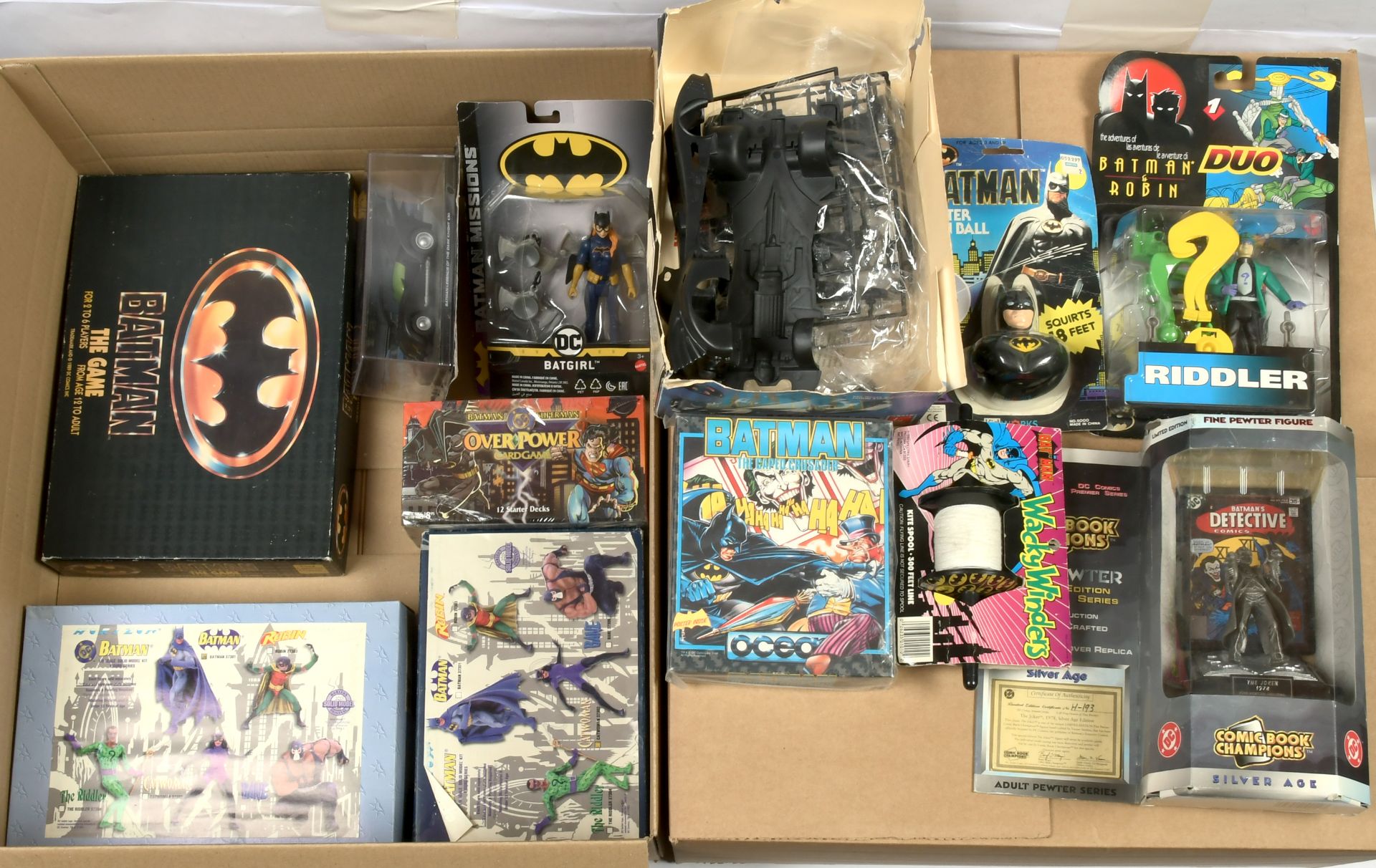 Large quantity of Batman & DC collectables
