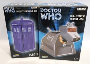 Cards Inc Characters Doctor Who Collectors Cookie Jar x two,