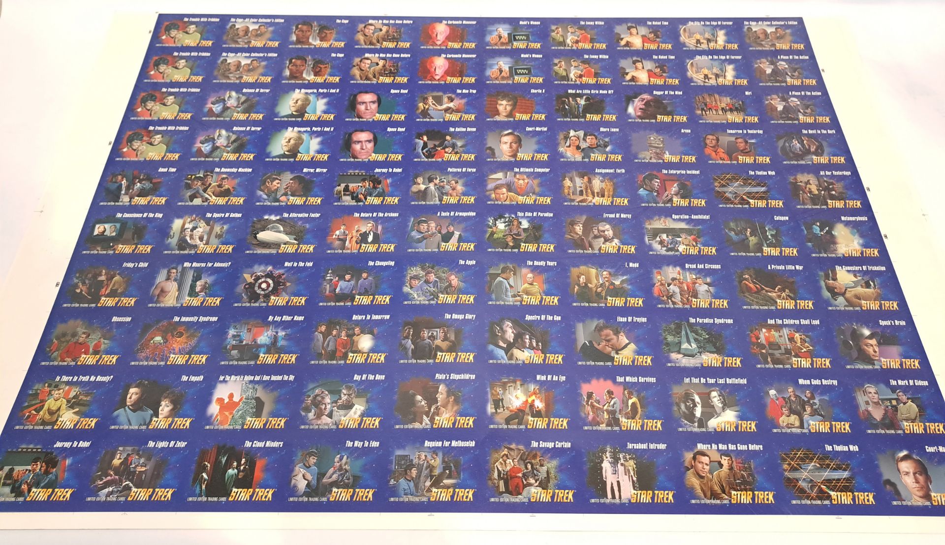 Star Trek Trading Card Proof Prints - Image 3 of 4