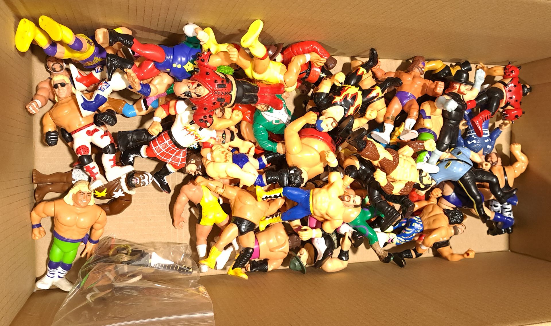 Quantity of Loose WWF Action Figures