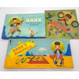 Hank & Silver King Games from 1950s Whirlygig x3