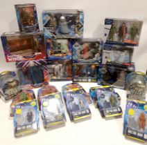 Quantity of Doctor Who Carded & Boxed Figures