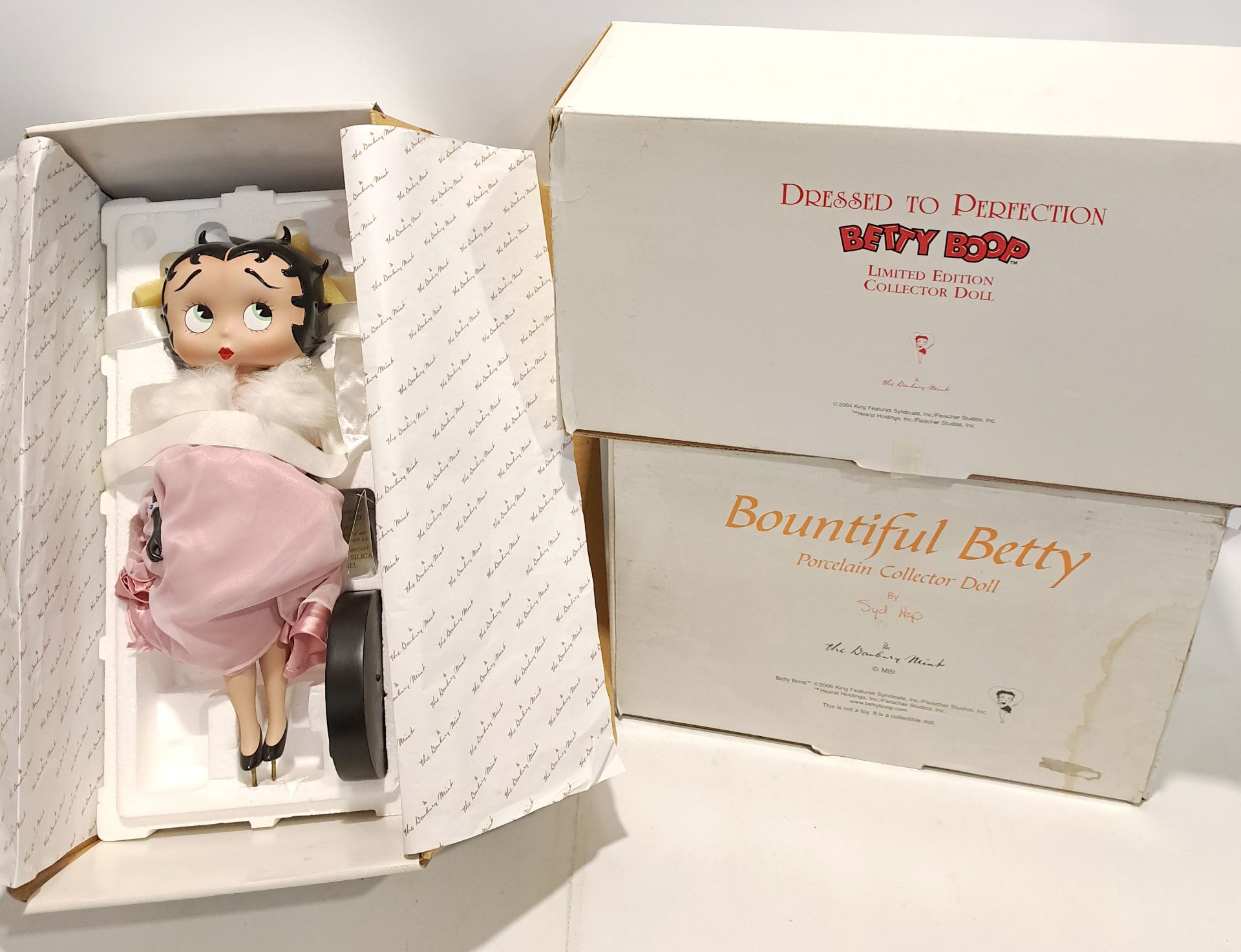 Boxed Betty Boop Collectors Dolls x3