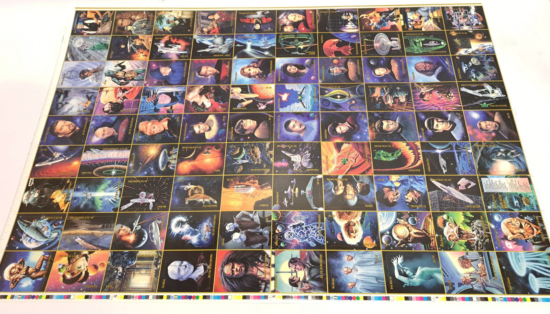 Star Trek Trading Card Proof Prints