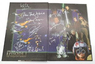 Signed Star Wars The Phantom Menace Annual