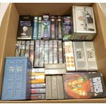 Quantity of Doctor Who VHS Tapes