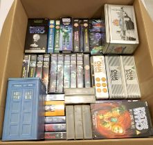 Quantity of Doctor Who VHS Tapes