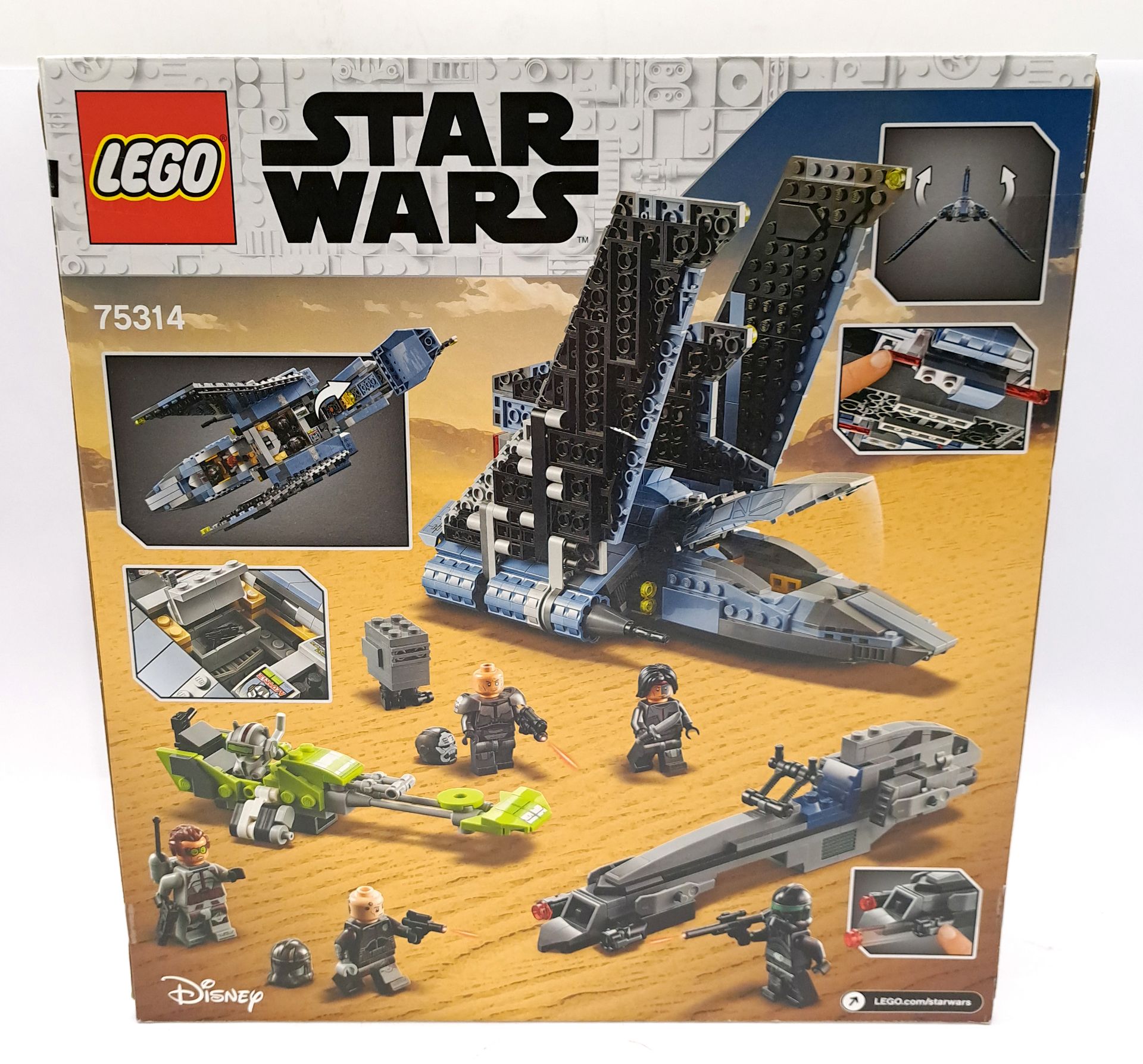 Lego Star Wars The Bad Batch Attacj Shuttle #75314 - Image 2 of 2