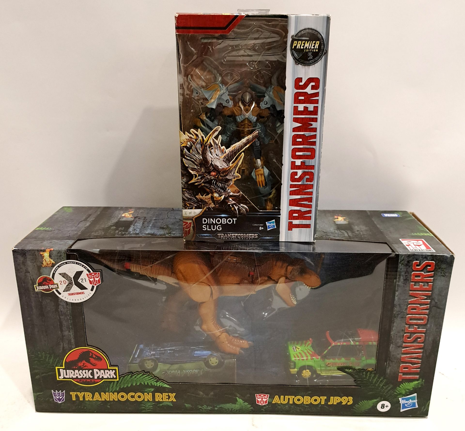 Hasbro Transformers Jurassic Park Crossover Figures & Dinobot Slug Figure