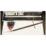 A Knight's Tale Longsword by Factory X with Falcon Plague.