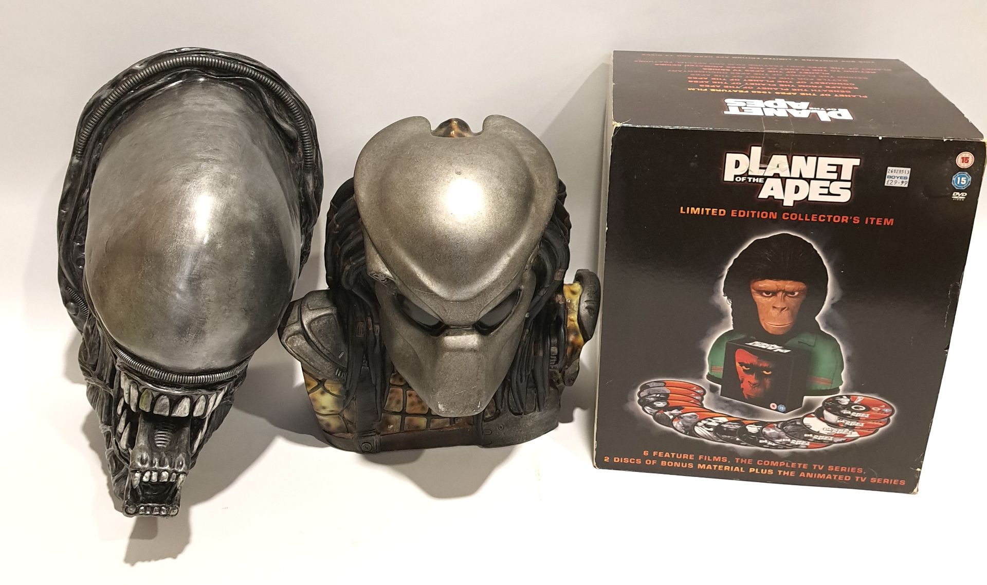 Predator, Alien & Planet of the Apes Busts
