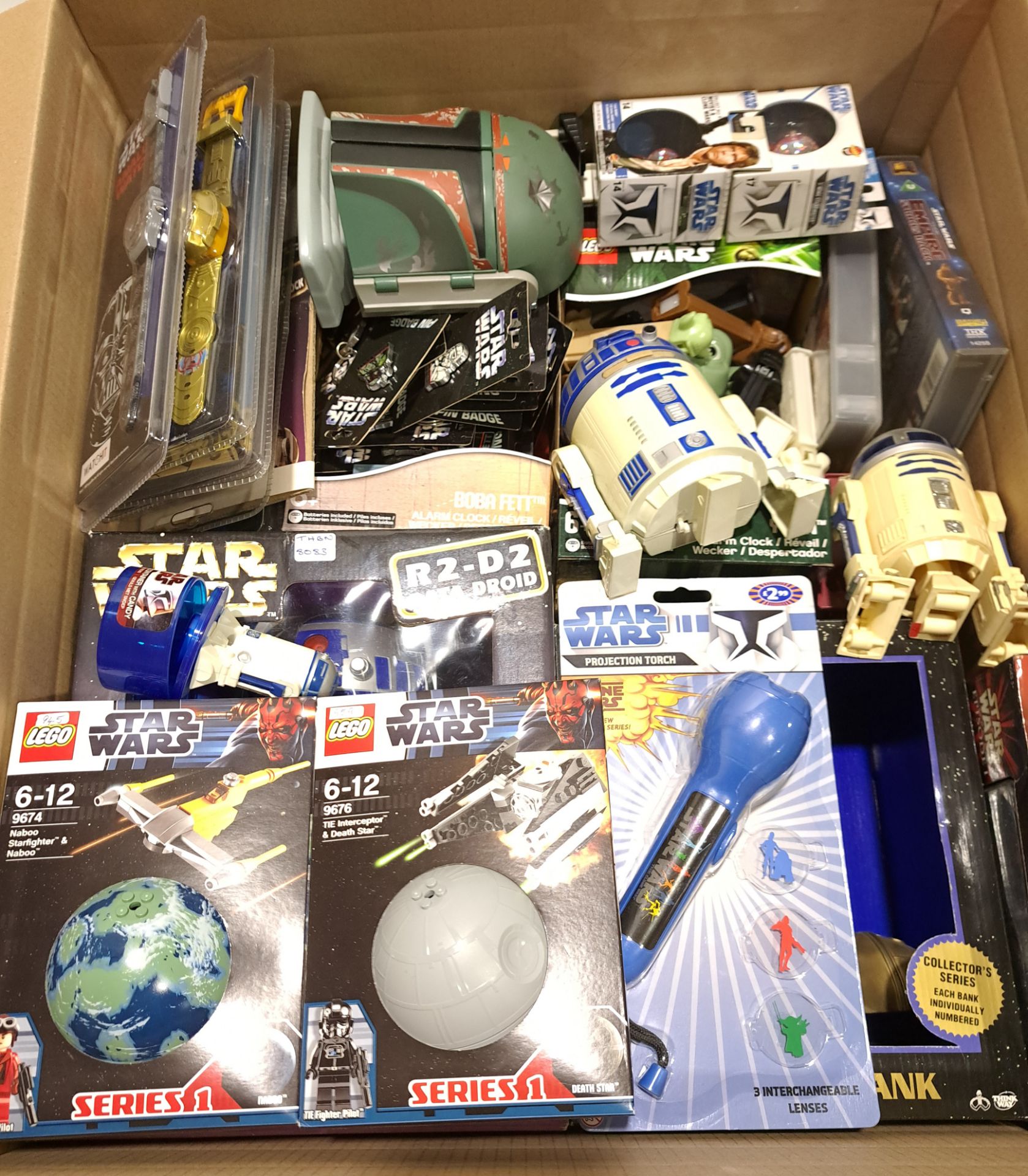 Quantity of Modern Star Wars Collectibles