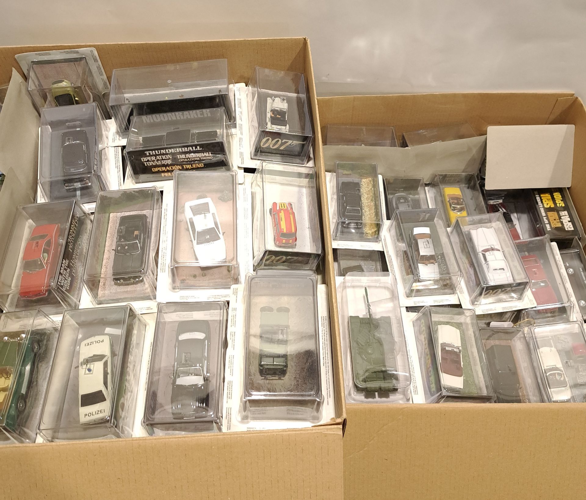 Quantity of GE Fabbri Ltd James Bond 007 Car Collection