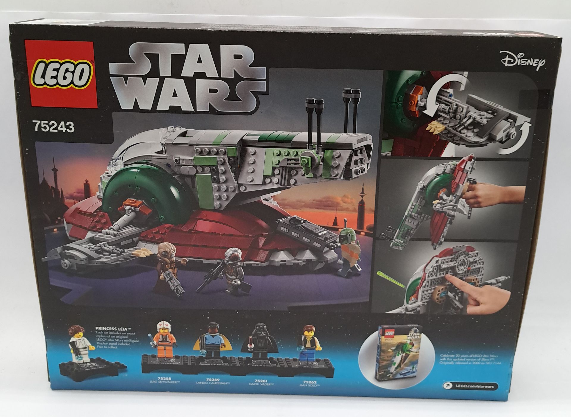 Lego Star Wars Slave I -20th Anniversary Edition Set 75243 - Image 2 of 2