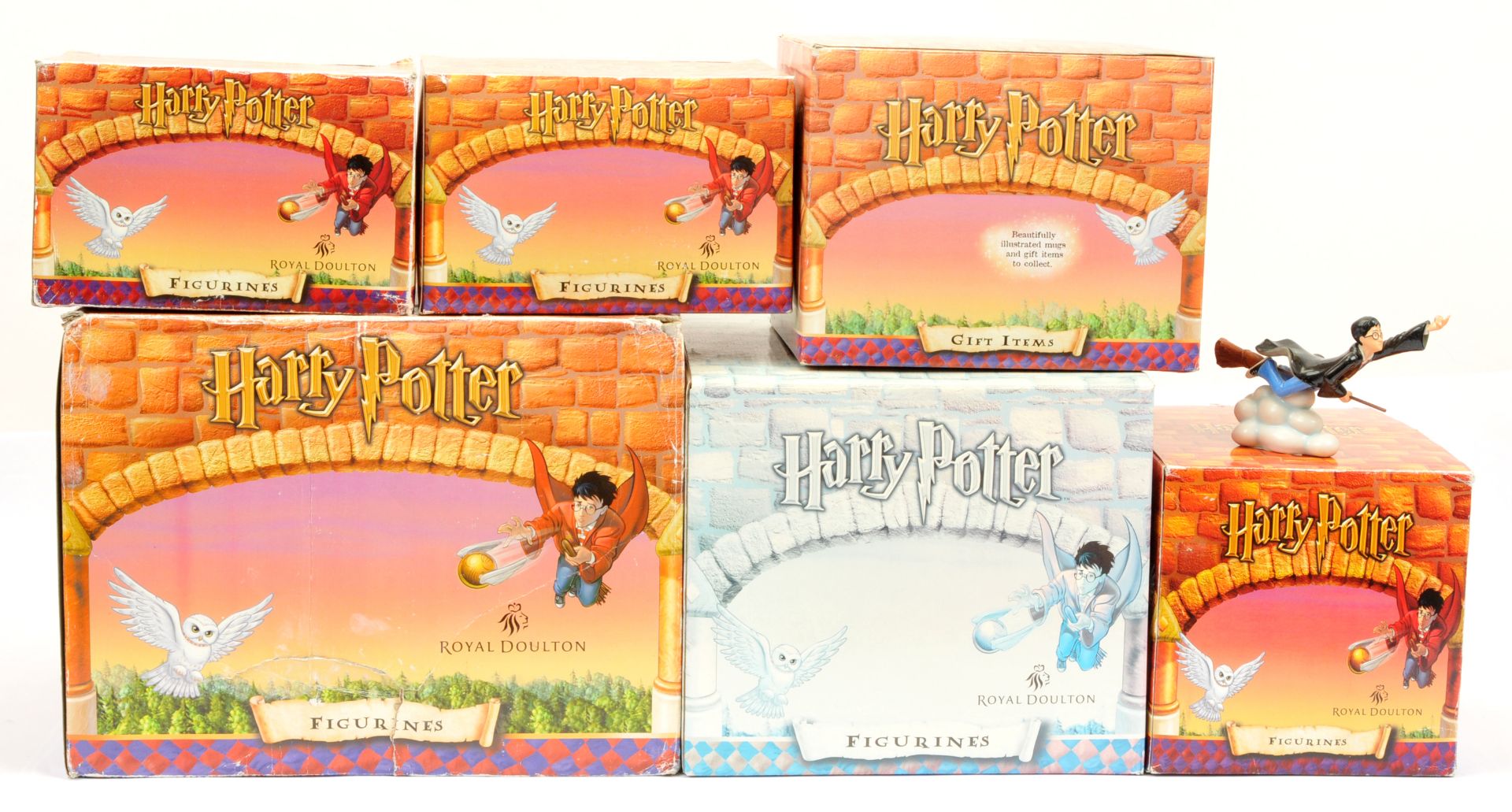 Royal Doulton Harry Potter Figurines x 6