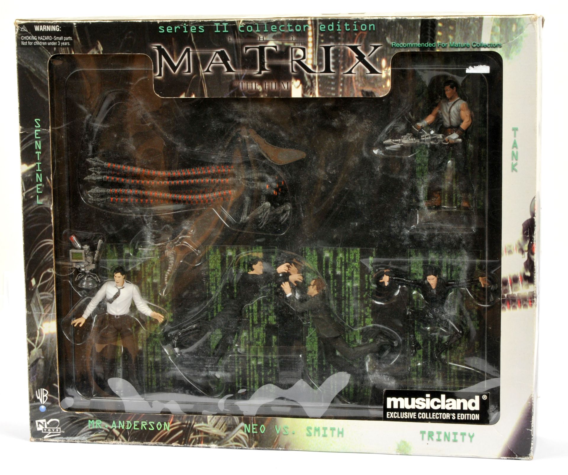 N2 Toys The Matrix Exclusive Musicland figure set