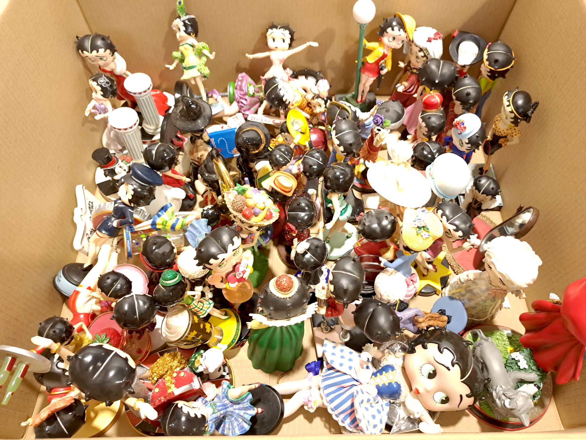 Quantity of Small Betty Boop Figurines