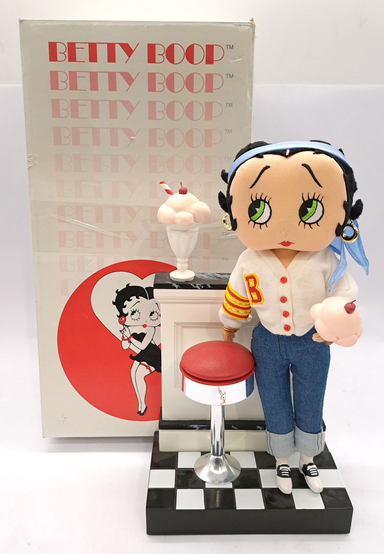 Betty Boop Varsity Girl at the Soda Shop Doll