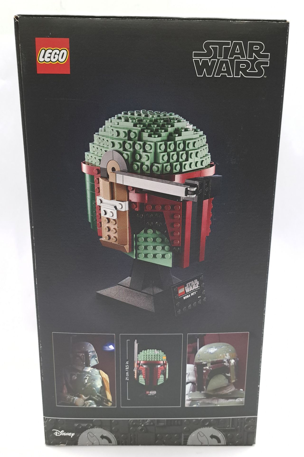 Lego Star Wars Boba Fett Helmet set 75277 - Image 2 of 2