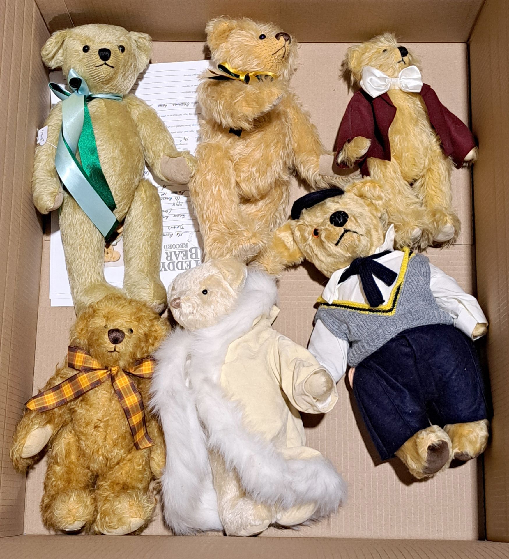 Dean's Rag Book collection of teddy bears