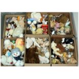 Collection of plush teddy bears