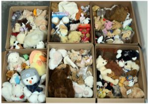 Collection of plush teddy bears